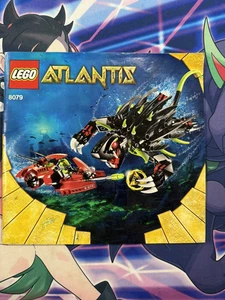 LEGO Atlantis 8079 - Shadow Snapper - Building Instructions MANUAL ONLY - Picture 1 of 1