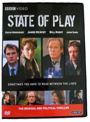 State of Play - Original BBC Political Thriller (DVD, 2008, LN) David Morrissey - Image 1 of 4