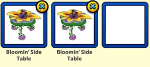 EXTREMELY RARE Bloomin' Side Table * Retired in 2015 - Picture 1 of 2