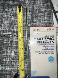 Lote de 5 agujas de tejer circulares clásicas -boye, Skavel, Susan Bates - Imagen 1 de 7