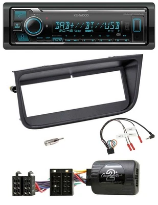 Kenwood Bluetooth Lenkrad DAB USB Autoradio für Peugeot 406 2002-2005 - Bild 1 von 4