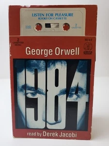 GEORGE ORWELL 1984 (LISTEN FOR PLEASURE BOOKS ON CASSETTE) - Picture 1 of 21