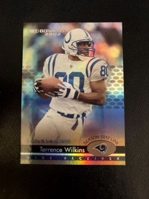 Terrence Wilkins 2002 Donruss #79 Stat Line Career /28 - Image 1 of 2