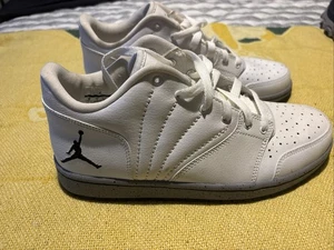 Jordan Nike 1 Flight 4 Hombres Talla 8 Zapatos Blanco 844559-102 - Imagen 1 de 19