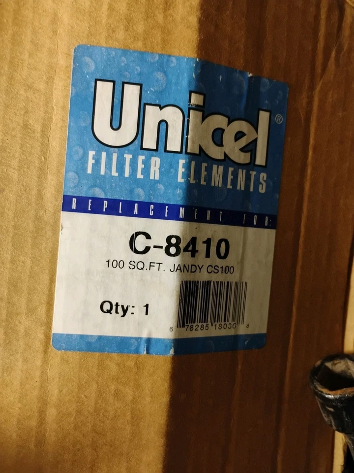 GENUINE Unicel C-8410 Pool Filter Cartridge for 100 Square Foot Jandy CS100 - Image 1 of 1