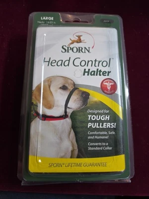 SPORN HEAD CONTROL HALTER, LARGE, DESIGNED FOR TOUGH PULLERS - NEW - Image 1 of 2