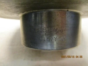 NEW OTHER BOSTON L157Y-G BEVEL GEAR, 10 DP, 60 T, 6" PITCH DIA., 1" PLAIN BORE. - Picture 1 of 3