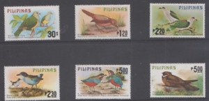 BIRD291 - PHILIPPINES 1979 BIRDS PHILIPPINES SC 1392-97 MINT NEVER HINGED