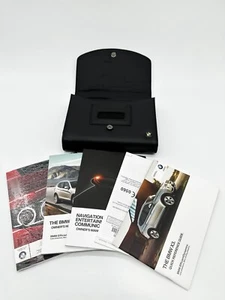 2011-2014 BMW X3 F25 OWNERS OPERATOR GUIDE MANUAL BOOK SET W/ BLACK CASE OEM - Picture 1 of 6