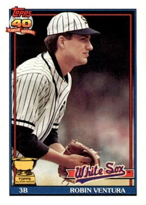 1991 Topps #461b Robin Ventura - Chicago White Sox - Bild 1 von 2