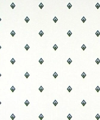  Papel tapiz en rollo retro pequeño cabina diamante azul verde azulado nativo Geo South Western Foto 1 de 2