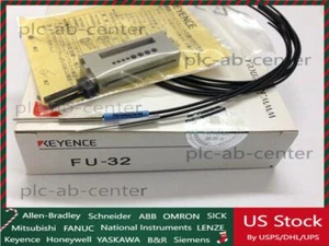 One Keyence FU-32 Fiber Optic Sensor New In Box Fast Shipping - Picture 1 of 3