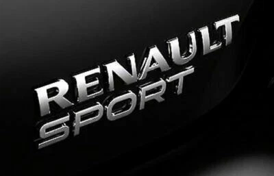 Logo emblème Renault Sport RS Twingo Megane 4 2 Clio 3 IV monogramme original GT