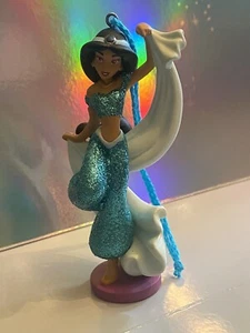 Disney Princess Jasmine Aladdin Glitter Christmas Ornament - Picture 1 of 2