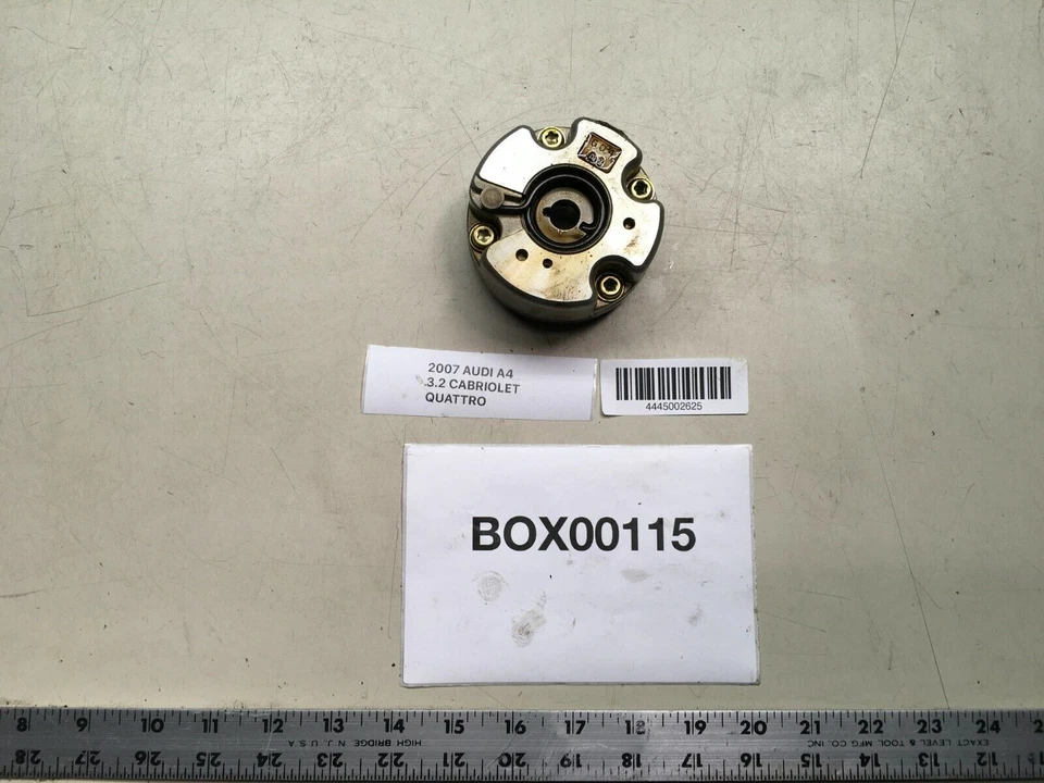 Audi A4 2007 3,2 L descapotable quattro escape árbol de levas unidad de ajuste de engranajes fabricante de equipos originales+ Foto 1 de 2