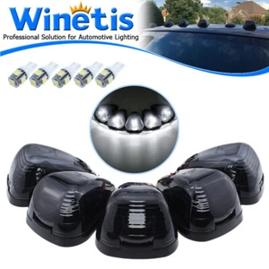for Ford 99-16 E-150 E-250 Cab Marker Roof Top Running Light Covers White Bubls - Picture 1 of 12
