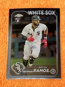 Tarjeta de novato Bryan Ramos RC 2024 Topps actualización cromada #USC31 - Medias Blancas de Chicago - Imagen 1 de 2