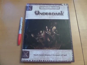 Dungeons and Dragons: Forgotten Realms Campaign Setting: Underdark 191 Page Book - Picture 1 of 3