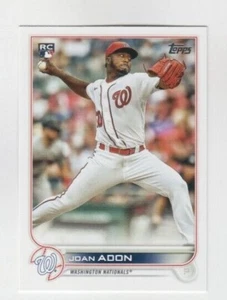 (12) Joan Adon 2022 TOPPS SERIES 2 ROOKIE CARD LOT #360 WASHINGTON NATIONALS - Picture 1 of 1