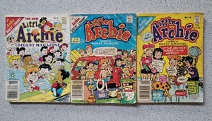 Little Archie Comics Digest Magazine No. 8, 22 & 26 vintage comic book lot of 3 - Picture 1 of 9