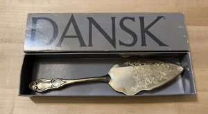 Vintage - DANSK - Holiday Cake/Pie Server - Silver Plated - Picture 1 of 8