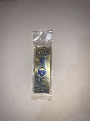 Sealed vintage buffalo sabres Memorial Auditorium My Ticket To Sabrespirit Cover