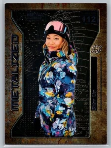 Chloe Kim 2021 SkyBox Metal Universe Champions Metalizado MULTISPORT #112 - Imagen 1 de 2