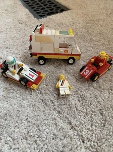 Lego 6503 SPRINT RACER de colección con coche extra, minifigura y camión concha leer descripción - Imagen 1 de 10