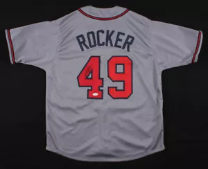 John Rocker Signed Atlanta Braves Road Jersey (JSA) Mr Controversial statement - Picture 1 of 7