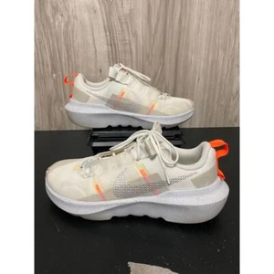 Nike Crater Impact GS Running White Orange DB3551 100 Sneakers Size 6.5 Youth - Picture 1 of 9