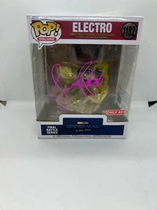 Jamie Foxx  Signed Spider-Man No Way Home Electro Funko Pop #1182 SWAU - Picture 1 of 5