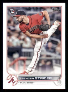 2022 Topps #509 Spencer Strider RC - Picture 1 of 2