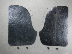 1965 Buick Wildcat Electra LeSabre A Arm Seals Fender Splash Aprons w/ Clips 65 - Picture 1 of 12