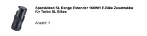 Range Extender Akku für Specialized Turbo Levo SL - Neu - Bild 1 von 5