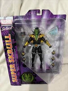 Super Skrull Marvel Select Actionfigur Diamond Neu Versiegelt - Bild 1 von 5