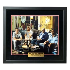 Mike Tyson Autographed 16x20 Photo Framed Hangover Movie Signed JSA Memorabilia - Picture 1 of 4