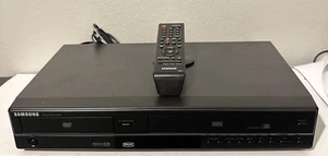 Samsung DVD-V5650B DVD VCR VHS Kombiplayer FÜR REPARATUR VCR gut DVD lädt nicht - Bild 1 von 4