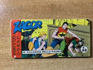 ZAGOR A STRISCIA QUARTA SERIE NUMERO 8 - ORIGINALE - COLLANA LAMPO - Foto 1 di 5