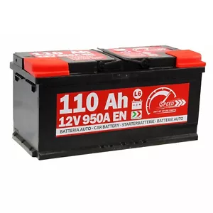 Batteria Auto Speed L6 110Ah 950A spunto 12V positivo a destra +DX VW Audi BMW - Bild 1 von 10