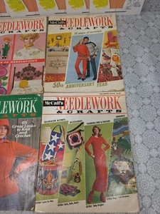 Vintage 4- McCalls Needlework & Crafts Magazines 1969-1975 & 5-Miss Lite-O-Love - Picture 1 of 8