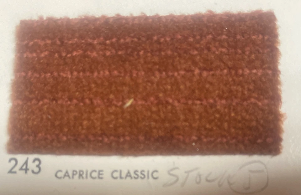 1982 Chevrolet GM Auto Seat Cloth Detroit # 243 OEM Original Chevy Automotive Foto 1 de 1