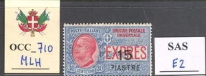 OCC_710. OCCUP. TERRITORIES. 1922 COSTANTINOPOLI Espresso. Sas E2. Mint. High CV - Picture 1 of 1