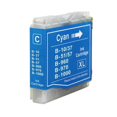 1 Cyan Cartouche d'encre pour Brother DCP-157C, DCP-750CN, MFC-235C - Bild 1 von 4