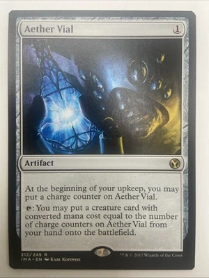 Magic the Gathering MTG Aether Vial (212) Iconic Masters  NM - Image 1 of 2