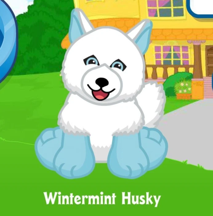Webkinz Classic Wintermint Husky Pet Code Only - Image 1 of 1
