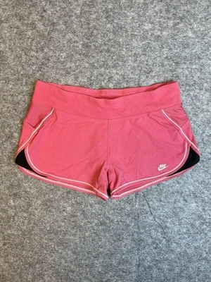 Vintage Nike Women's Size Small Pink Dri-Fit Elastic Waistband Running Shorts - Image 1 of 4