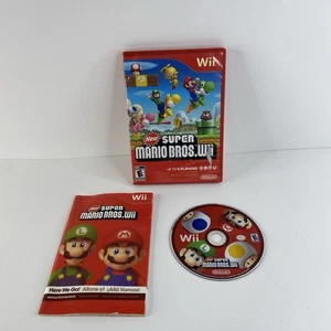 Nintendo Wii New Super Mario Bros Completo Probado - Imagen 1 de 7