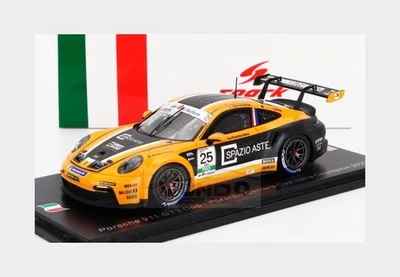 1:43 SPARK Porsche 911 Gt3 Cup #25 Carrera Cup Italie Cham.2023 Ten Voorde SI025 - Immagine 1 di 2