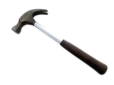 VINTAGE TRUE TEMPER TOOLS JET ROCKET 20-oz. CURVED CLAW HAMMER, BROWN GRIP, A20 - Image 1 of 4