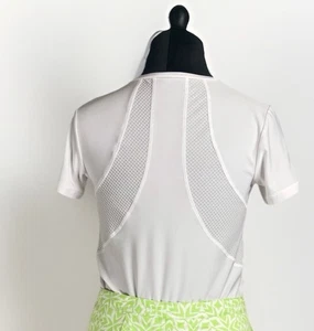 Gottex Damen Top für Golf, Tennis, Pickleball, Kurzarm V-Ausschnitt, Gr. S, EUC - Bild 1 von 12